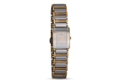 Lot 275 - A LADY'S RADO WRISTWATCH, silvered face with...