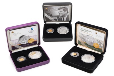 Lot 462 - 2009/13 3 X IRISH €20 GOLD & €10 SILVER TWO...