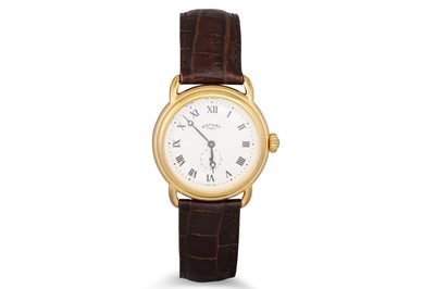 Lot 310 - A ROTARY WRIST WATCH, replacement strap, boxed