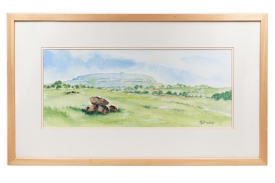 Lot 318 - ANNE OSBORNE (Irish Contemporary) “Knocknarea...