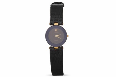Lot 315 - A LADY'S RAYMOND WEIL WRISTWATCH, gold-plated,...