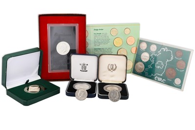 Lot 358 - A 1995 PROOF IRISH UNITED NATIONS £1 COIN,...