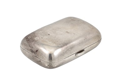 Lot 472 - A SILVER DOUBLE SOVEREIGN CASE, Chester 1899