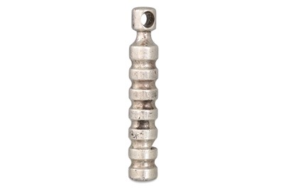 Lot 115 - A PALOMA PICASSO WHITE METAL WHISTLE PENDANT,...