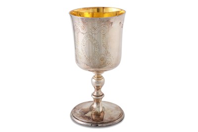 Lot 407 - A LATE 20TH CENTURY IRISH SILVER GILT...