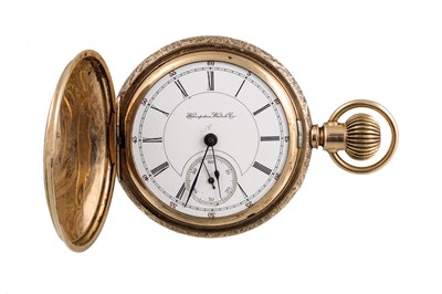 Lot 435 - AN EARLY 20th CENTURY FULL HUNTER POCKET WATCH,...