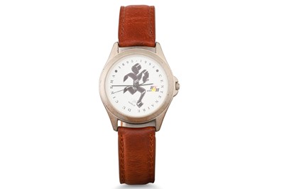 Lot 355 - A NOVELTY WRISTWATCH, commemorating "the...