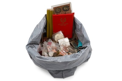 Lot 367 - A 6 KG PLASTIC BAG OF IRISH, ENGLISH, US CU-NI,...