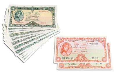Lot 373 - 1966 - 1976 EIGHT PAIRS OF SEQUENTIAL LAVERY...