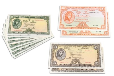 Lot 374 - 1968 - 1975 EIGHT MORE PAIRS SEQUENTIAL LAVERY...