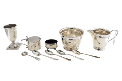 Lot 417 - A COLLECTION OF STERLING SILVER HALL MARKED...