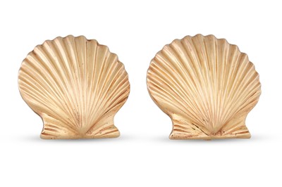Lot 74 - A PAIR OF VINTAGE 14CT GOLD TIFFANY & CO...