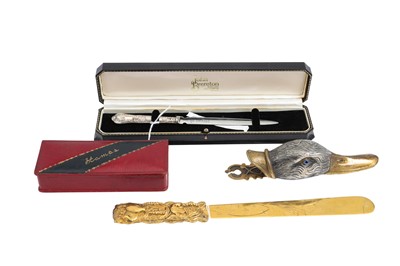 Lot 446 - WRITING/PAPER INVENTORY; comprising an antique...