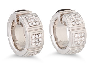 Lot 179 - A PAIR OF MAUBOUSSIN DIAMOND AND MOTHER OF...