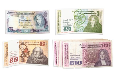 Lot 394 - A COLLECTION OF IRISH BANKNOTES, 1979 £10 x 2...
