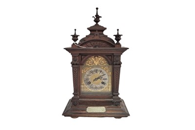 Lot 605 - AN EDWARDIAN CLASSICAL STYLE TIMBER MANTLE...