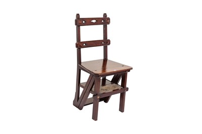 Lot 152 - A LATE 19TH CENTURY MAHOGANY METAMORPHIC...