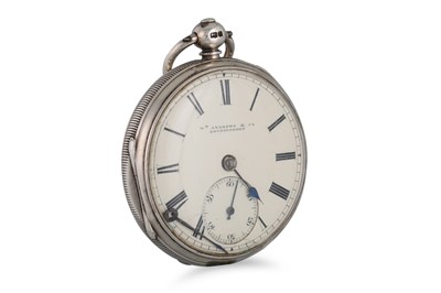 Lot 425 - A LATE VICTORIAN IRISH OPEN FACED POCKET WATCH,...
