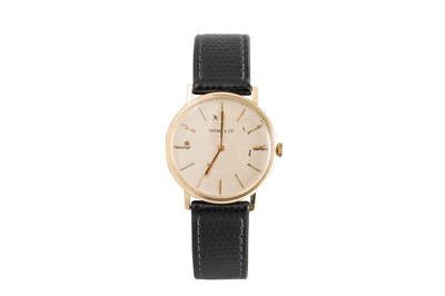 Lot 356 - A VINTAGE 18CT TIFFANY & CO WRISTWATCH WITH...