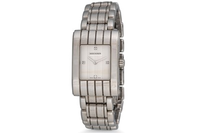 Lot 167 - A LADY'S BOUCHERON WRISTWATCH, diamond dot...