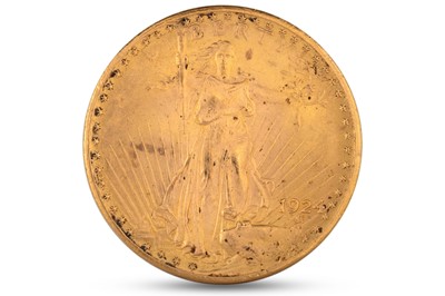 Lot 347 - A 1924 AMERICAN $20 DOUBLE EAGLE Gold Coin....