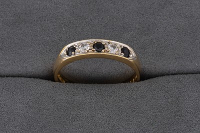 Lot 108 - AN 18CT YELLOW GOLD STONE SET RING, made by...