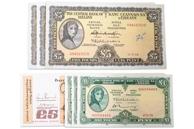 Lot 375 - A COLLECTION OF LADY LAVERY BANKNOTES, £20,...