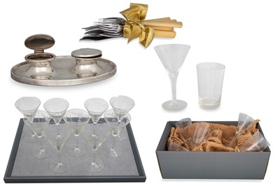 Lot 228 - A COLLECTION OF 9 GLASSES, together with...