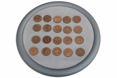 Lot 321 - 20 X 1936 IRISH FARTHINGS, uncirculated with...