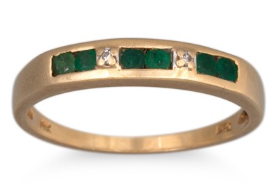 Lot 71 - THREE GOLD RINGS, one 14ct, one 9ct gold and...