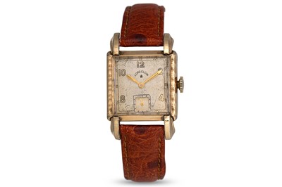 Lot 374 - A 1950S VINTAGE LORD ELGIN WRISTWATCH, Arabic...
