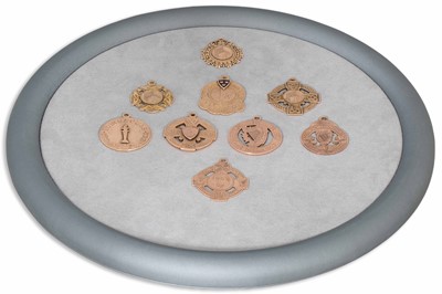 Lot 327 - A COLLECTION OF NINE GAA MEDALS, all 9ct gold...