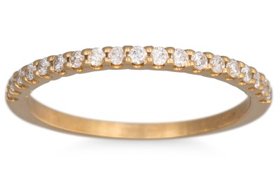Lot 226 - A DIAMOND HALF ETERNITY RING, mounted in 18ct...