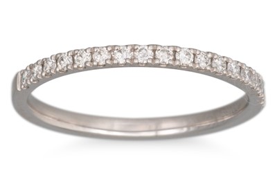 Lot 227 - A DIAMOND HALF ETERNITY RING, mounted in 18ct...