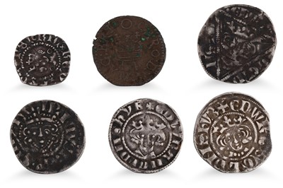 Lot 339 - 2 X EDWARD I ENGLISH LONDON SILVER PENNIES...