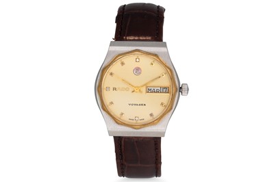 Lot 270 - A VINTAGE RADO VOYAGER STAINLESS STEEL...