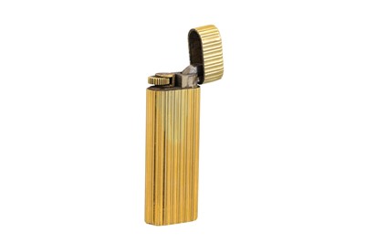 Lot 121 - A CARTIER LIGHTER, stamped Cartier, Paris