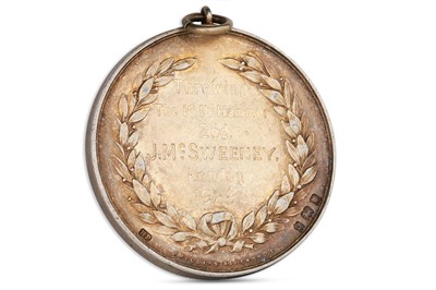 Lot 349 - A 1929 SILVER MEDAL, amateur athletic...