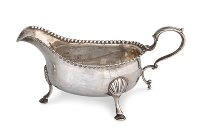 Lot 379 - A GEORGE III IRISH PROVINCIAL SILVER HELMET...