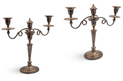 Lot 393 - A PAIR OF ANTIQUE EARLY 19TH CENTURY SHEFFIELD...