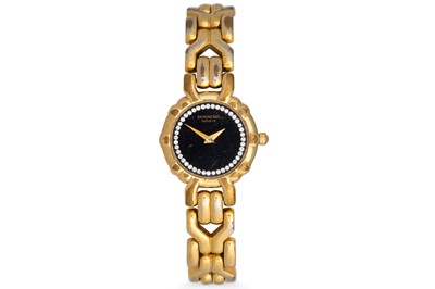 Lot 317 - A GOLD PLATED RAYMOND WEIL GENEVE WRISTWATCH,...