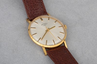 Lot 281 - A GENT'S VINTAGE ROTARY WRISTWATCH,...