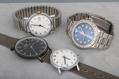 Lot 297 - A COLLECTION OF WATCHES, comprising a Timex, a...