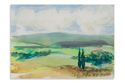 Lot 248 - BILL BOSSERT (1918 - 2013) 'Above Florence',...