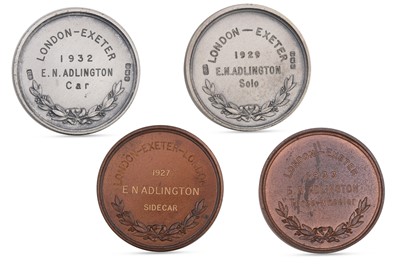 Lot 381 - 1928-32 TWO PAIRS OF 20 G. SILVER AND BRONZE...