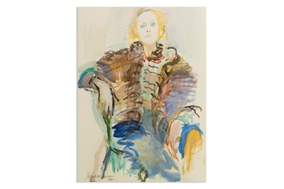 Lot 512 - ISHBEL MCWRITHER (BRITISH B. 1927), Portrait...