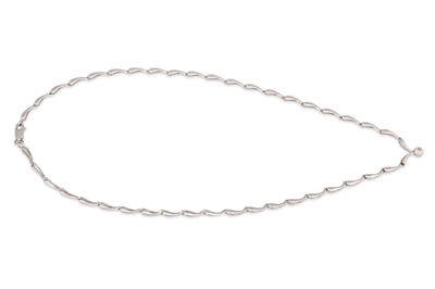 Lot 294 - ***WD***A DIAMOND SET PENDANT, mounted in 14ct...