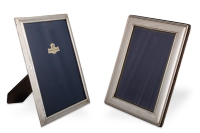 Lot 416 - TWO MODERN STERLING SILVER PHOTOGRAPH FRAMES,...