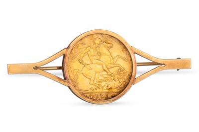 Lot 378 - A 1910 FULL GOLD SOVEREIGN, Edward VII,...