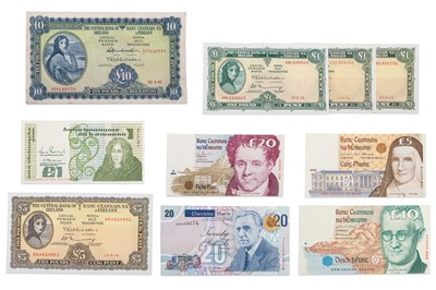 Lot 440 - A COLLECTION OF FIVE LAVERY NOTES, £10 to £1...